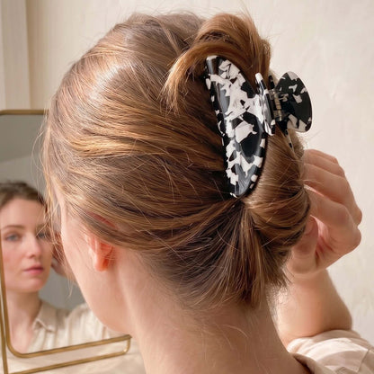 Pince Cheveux Mosaïque Romane Onyx Nacré