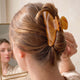 Pince Cheveux Mosaïque Romane Caramel Glossy