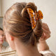Pince Cheveux Mosaïque Romane Caramel Moucheté