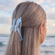 Pince Cheveux Dauphin Albane Bleu Azur Nacré