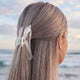 Pince Cheveux Dauphin Albane Blanc Céleste Nacré