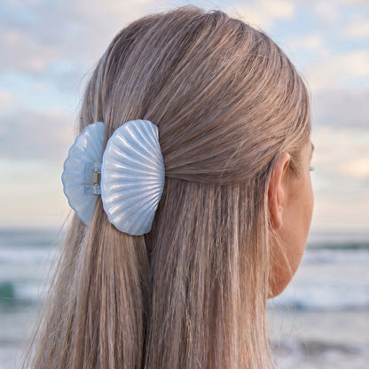 Pince Cheveux Coquillage Marina Perle d'Azur