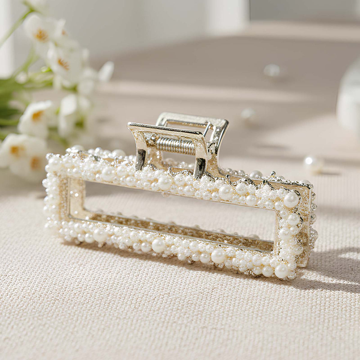 Pince Bijou Perla Royale Glamour Perles et Cristaux