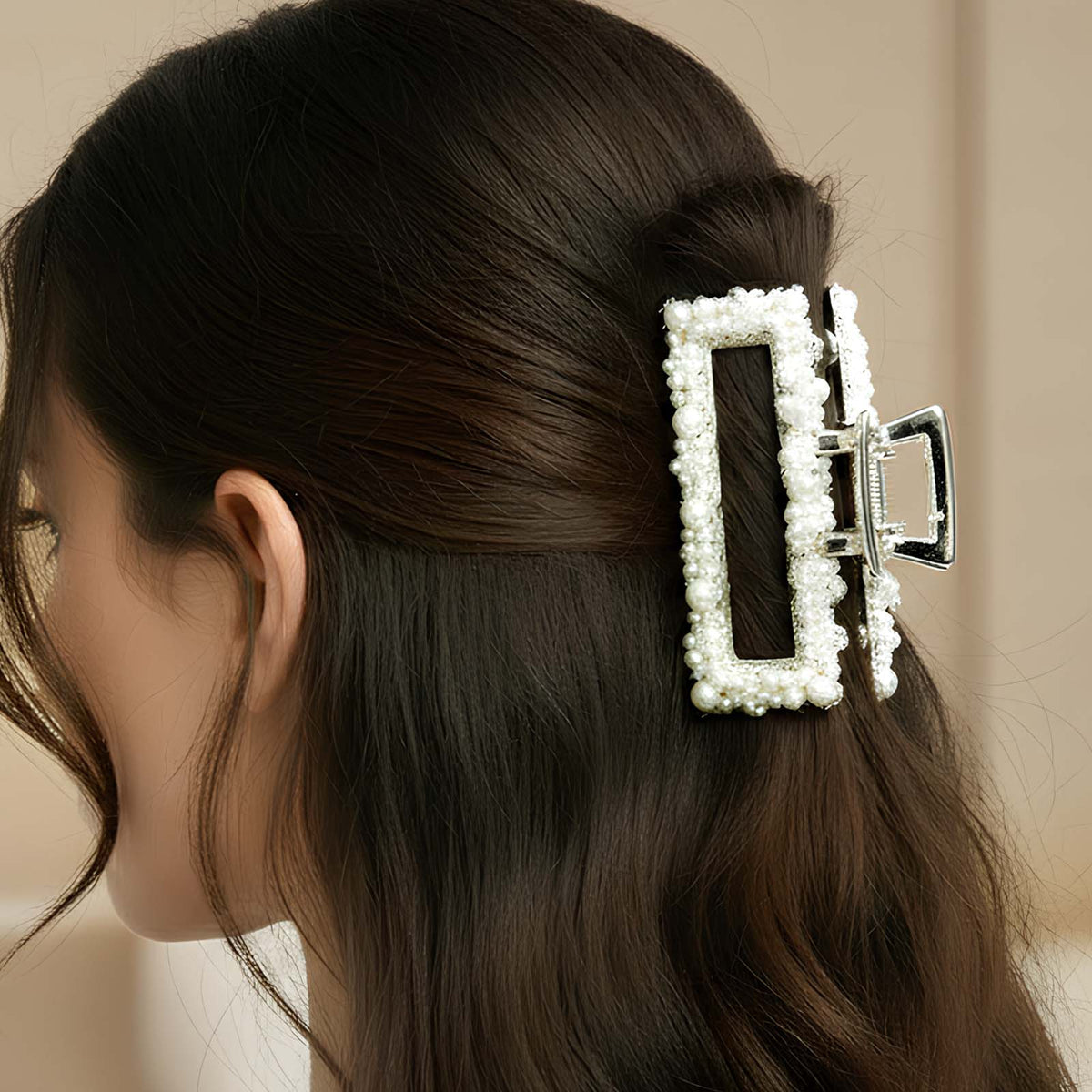 Pince Bijou Perla Royale Glamour Perles et Cristaux
