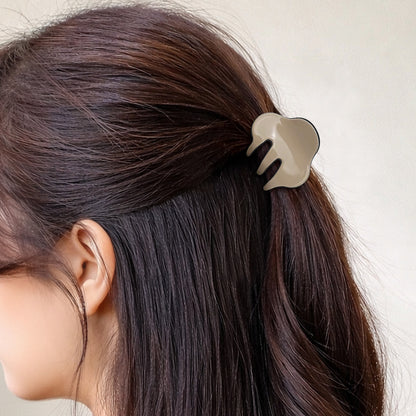 Mini Pince Cheveux Crocro Éclat de Nuage Beige