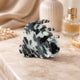 Mini Pince Cheveux Crocro Éclat de Nuage Noir et Blanc