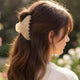 Pince Cheveux Cumulus Effet Marbré Rose Pêche