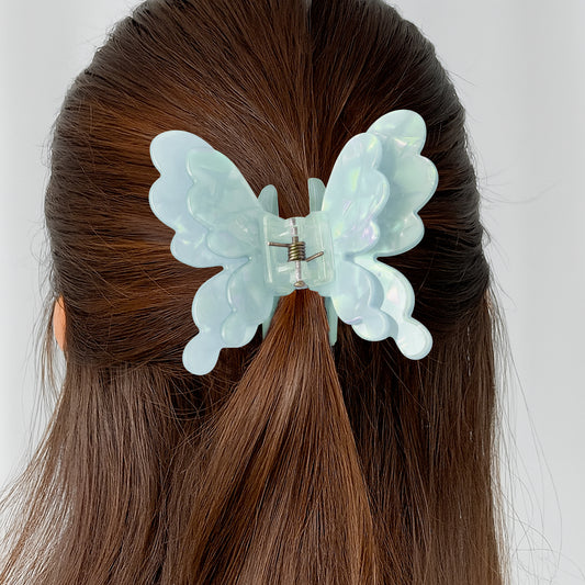 Pince Cheveux Papillon Lilac Haze Bleu Ciel