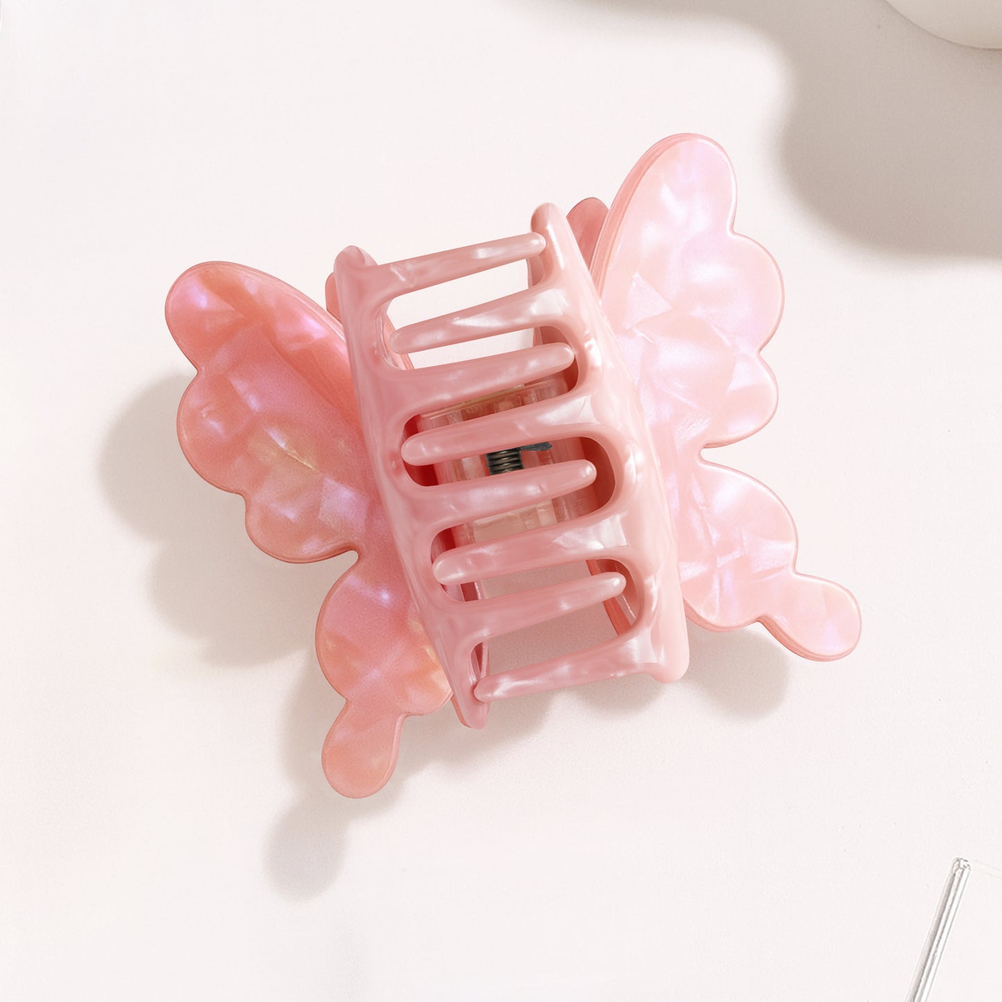 Pince Cheveux Papillon Lilac Haze Rose