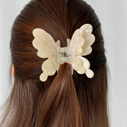 Pince Cheveux Papillon Lilac Haze Jaune
