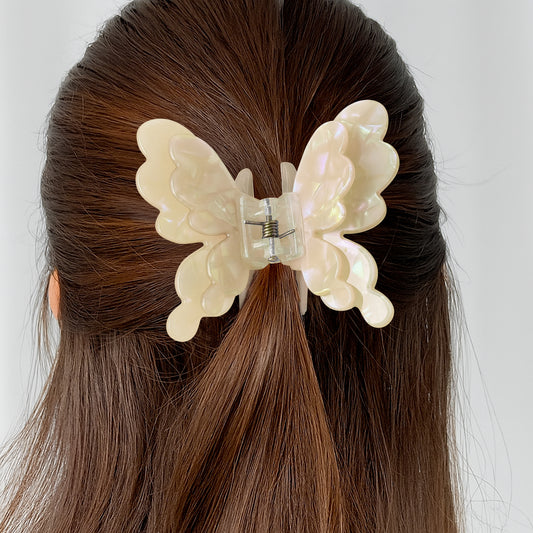 Pince Cheveux Papillon Lilac Haze Jaune