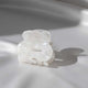 Mini Pince Cheveux Crocro Pastel Doux Blanc
