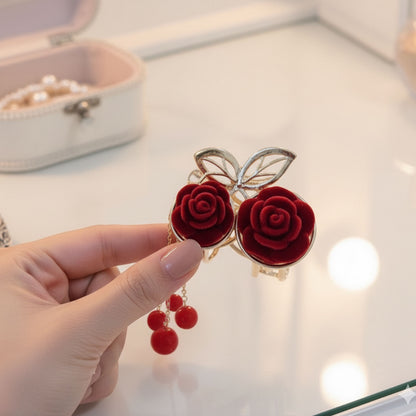 Pince Bijou Crimson Jewel Rouge Bordeaux