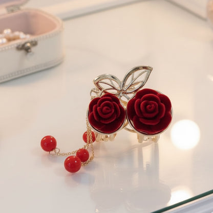 Pince Bijou Crimson Jewel Rouge Bordeaux