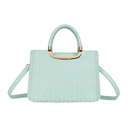 Sac à Main Imprimé Monogramme Le Reflet Vert