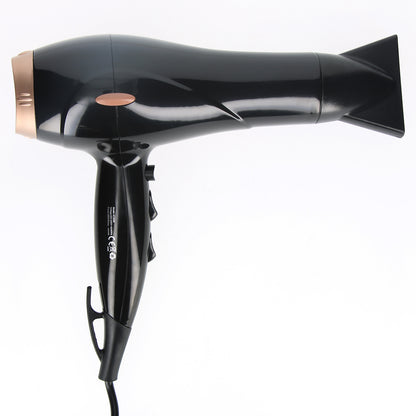 Sèche-cheveux Professionnel LinQ Noir Doré avec Embout Amovible