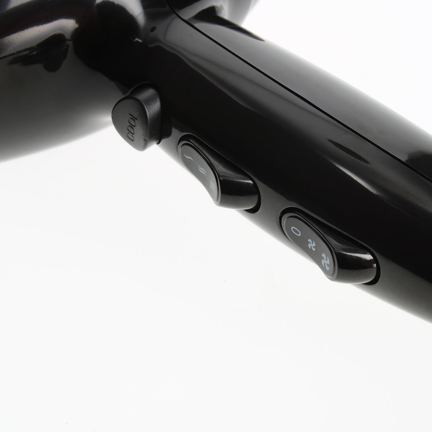 Sèche-cheveux Professionnel LinQ Noir Doré avec Embout Amovible