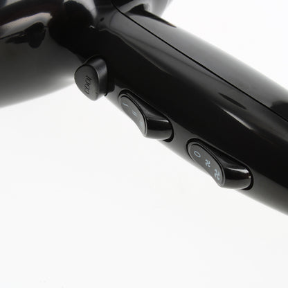 Sèche-cheveux Professionnel LinQ Noir Doré avec Embout Amovible
