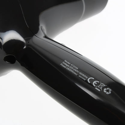 Sèche-cheveux Professionnel LinQ Noir Argent avec Embout Amovible