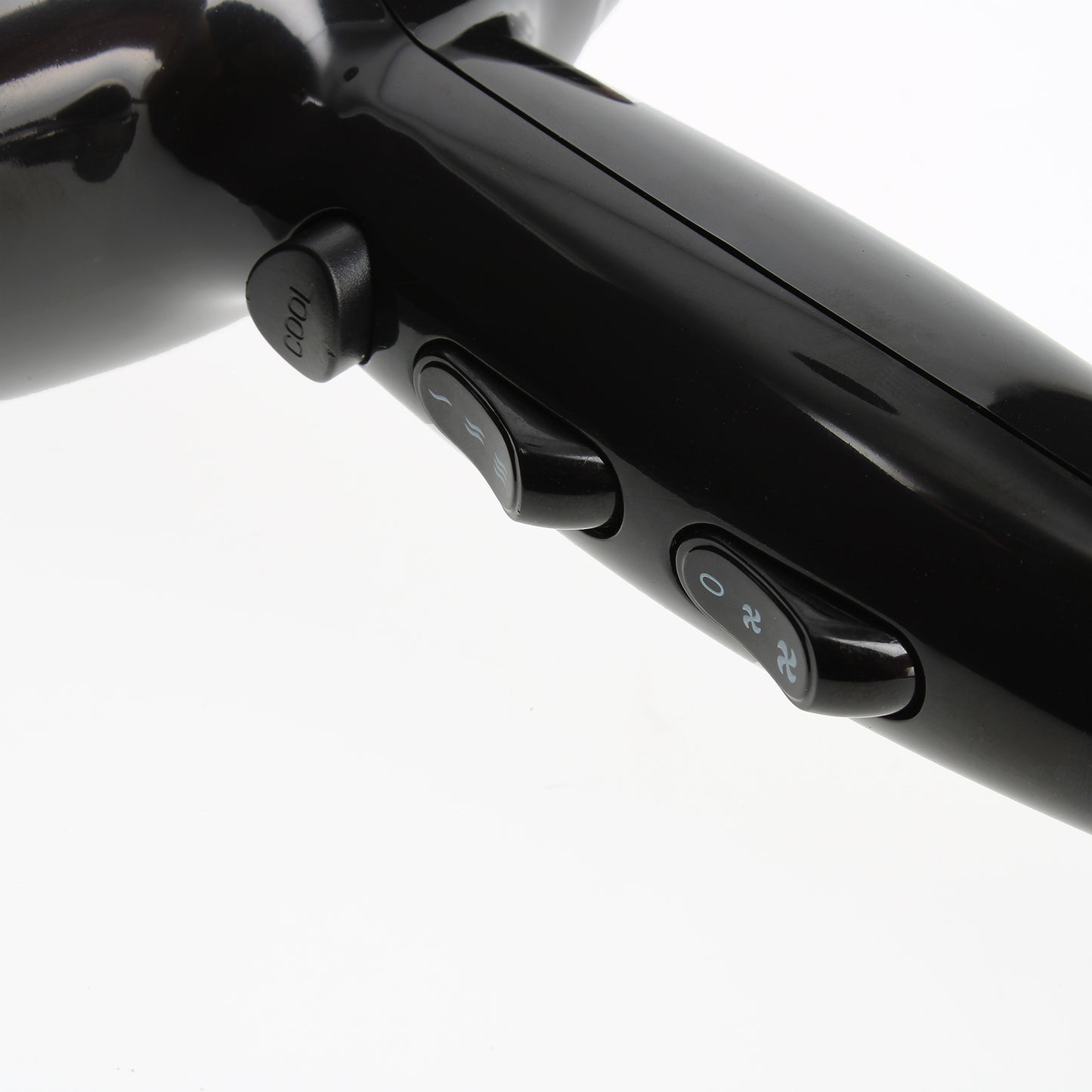 Sèche-cheveux Professionnel LinQ Noir Argent avec Embout Amovible