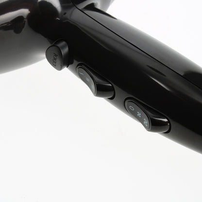 Sèche-cheveux Professionnel LinQ Noir Argent avec Embout Amovible
