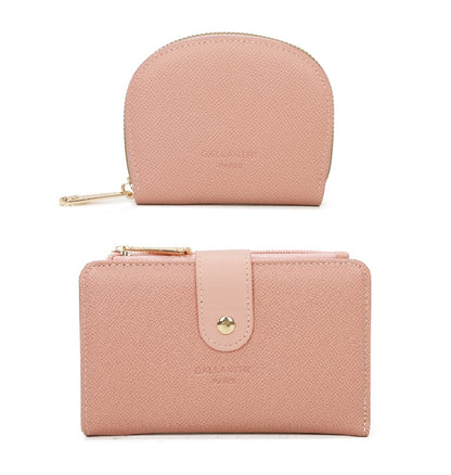Coffret Duo de Portefeuille et Porte-cartes L'Essentiel Beige