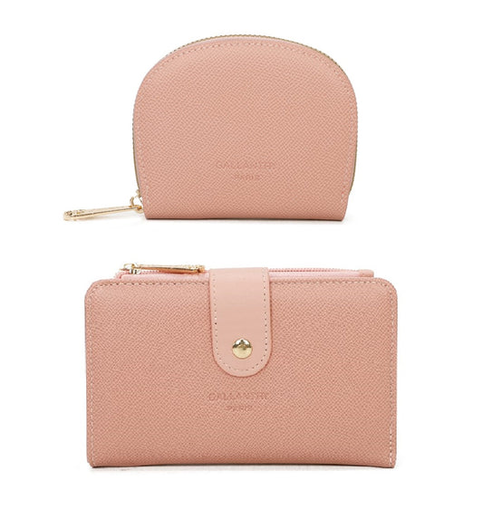 Coffret Duo de Portefeuille et Porte-cartes L'Essentiel Beige