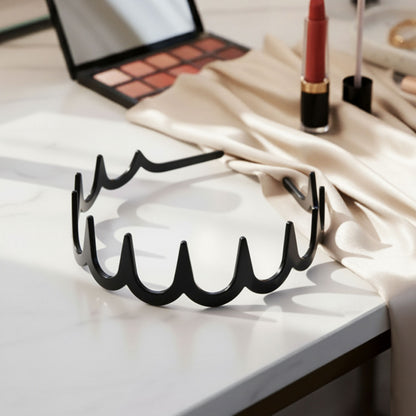 Serre-tête Cranté Havana Wave Noir