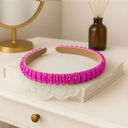 Serre-tête Bijou Angie Ruby Bloom