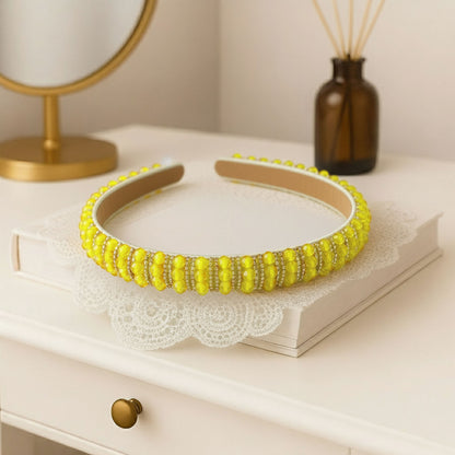 Serre-tête Bijou Angie Bright Citrine