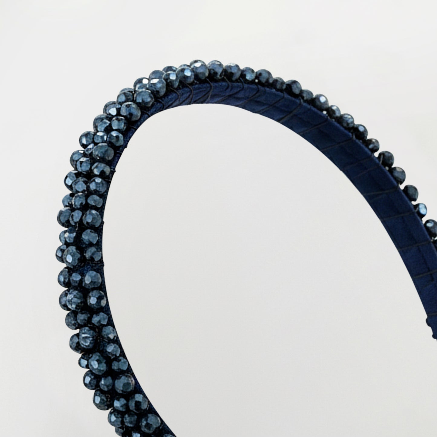 Serre-tête Bijou Onyx Cristaux d’Azur