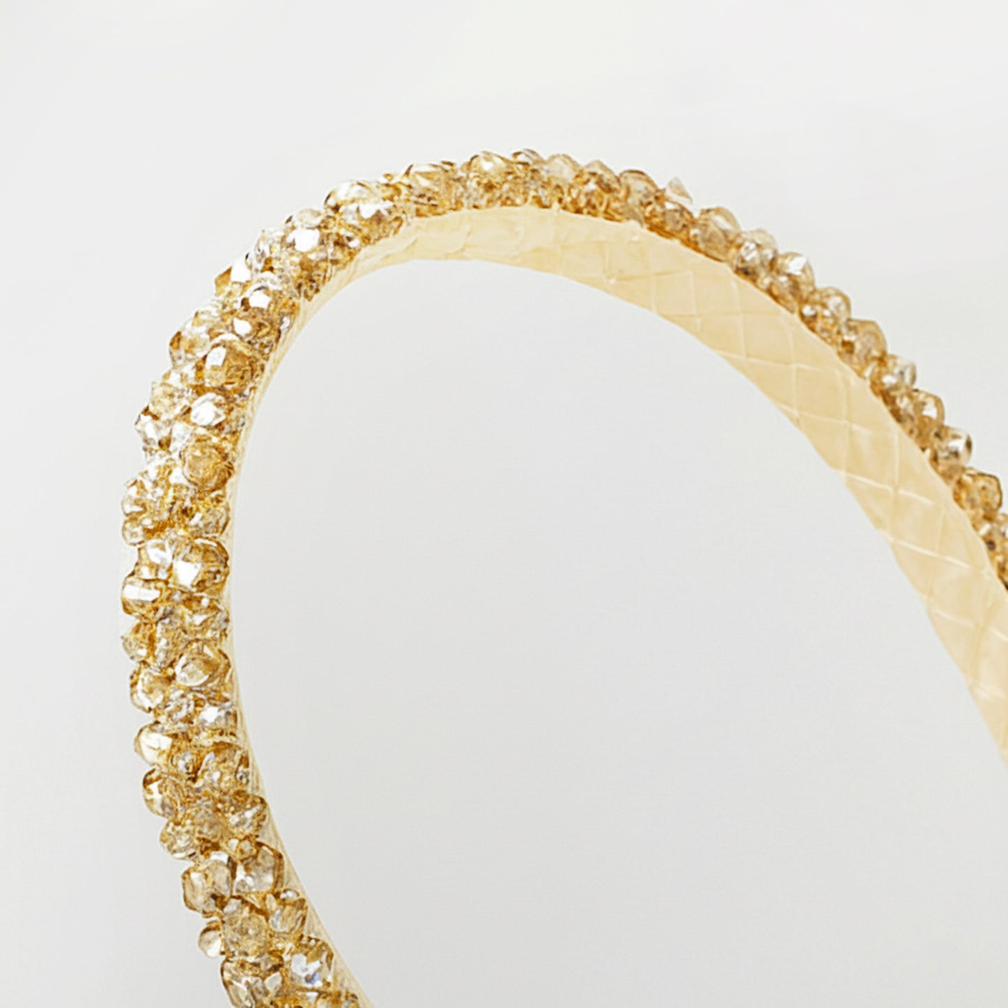 Serre-tête Bijou Onyx Cristaux Solaires