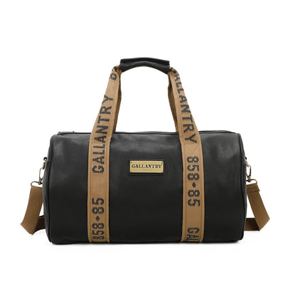 Sac Weekender Urbain en Simililcuir Latitude 858 Noir