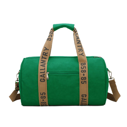 Sac Weekender Urbain en Simililcuir Latitude 858 Vert