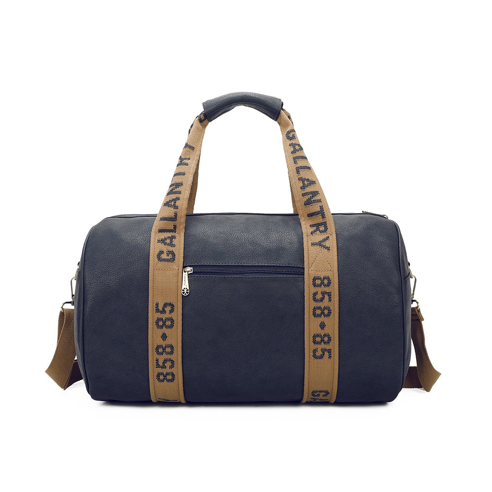 Sac Weekender Urbain en Simililcuir Latitude 858 Bleu Nuit