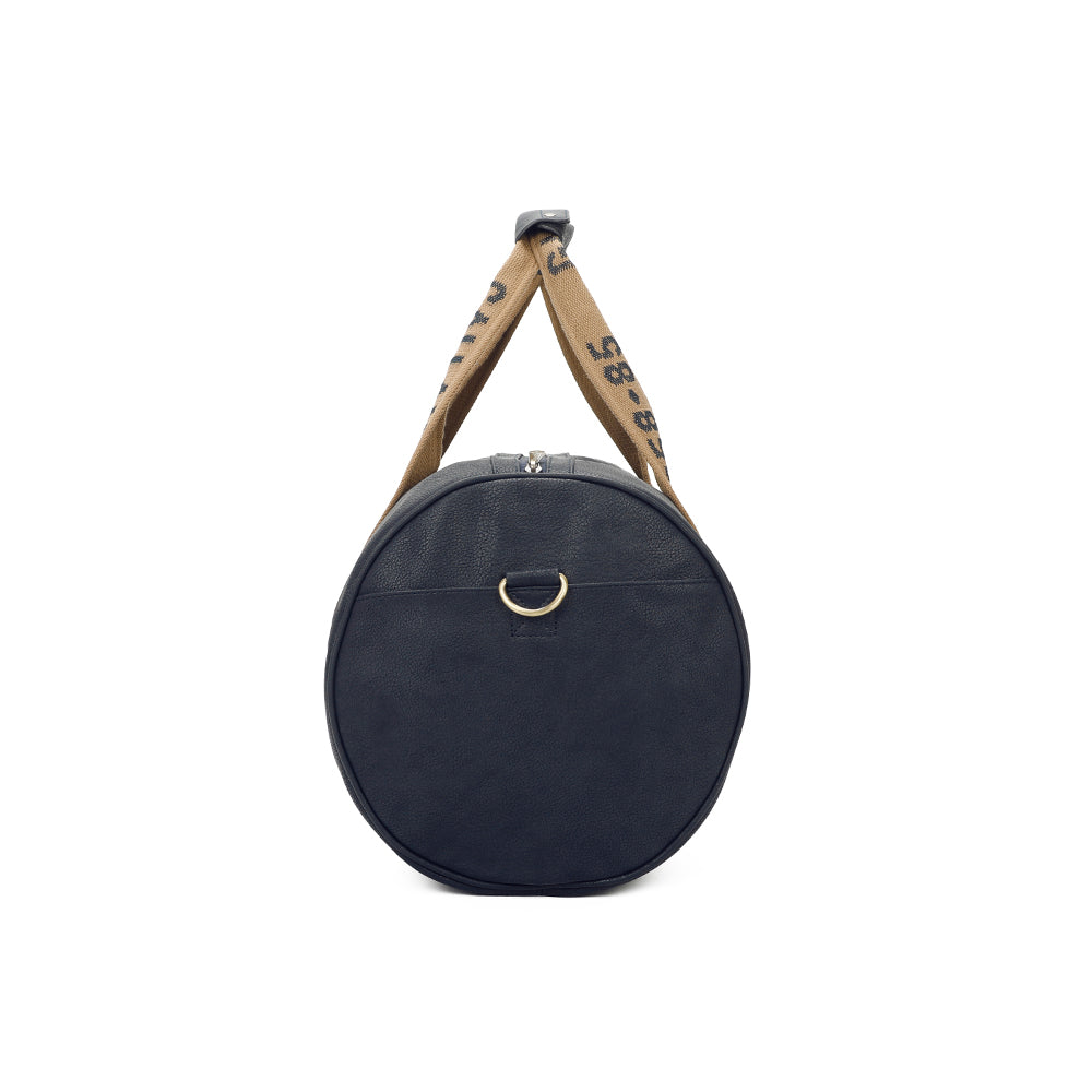 Sac Weekender Urbain en Simililcuir Latitude 858 Bleu Nuit
