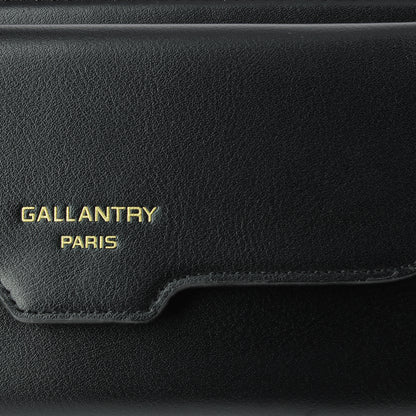 Pochette de Ville Zippée à Bandoulière La Stèle Noir