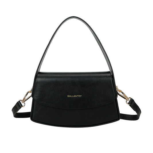 Sac Baguette à Épaule Bandoulière La Discrétion Noir