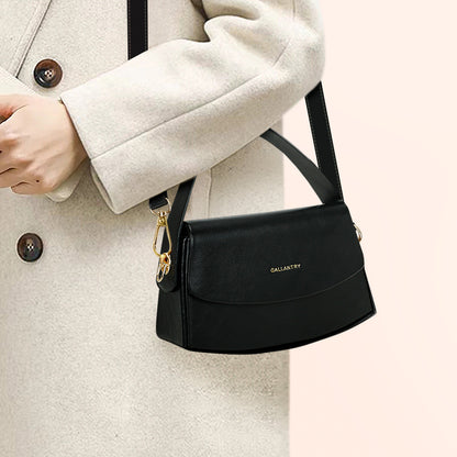 Sac Baguette à Épaule Bandoulière La Discrétion Noir