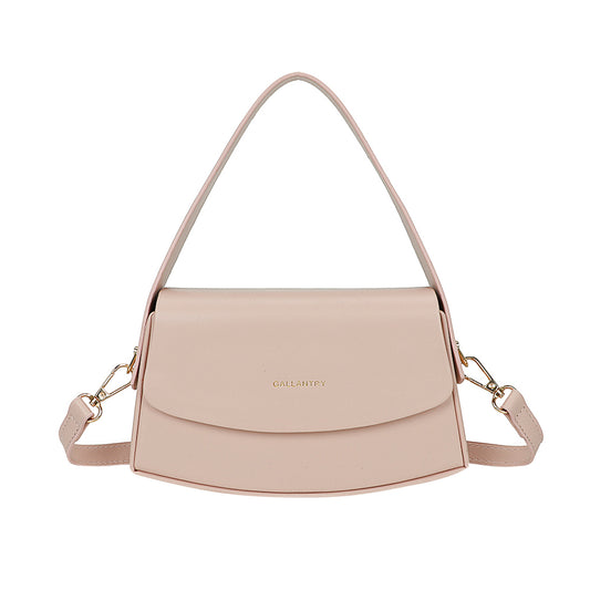 Sac Baguette à Épaule Bandoulière La Discrétion Rose