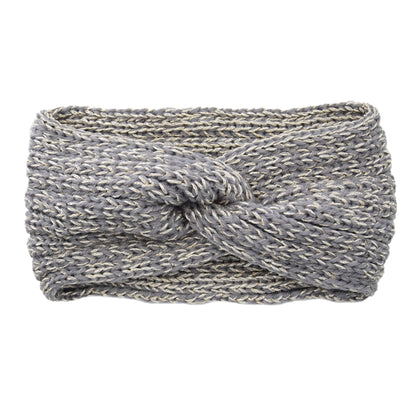 Bandeau en laine gris