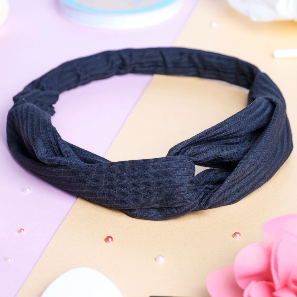 Headband Femme Bleu Marine | Adopte un Chouchou