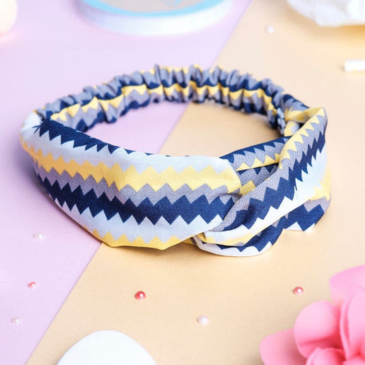 Headband Femme Jaune Motifs | Adopte un Chouchou