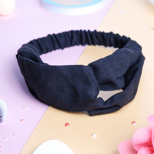 Bandeau Cheveux Bleu Marine | Adopte un Chouchou