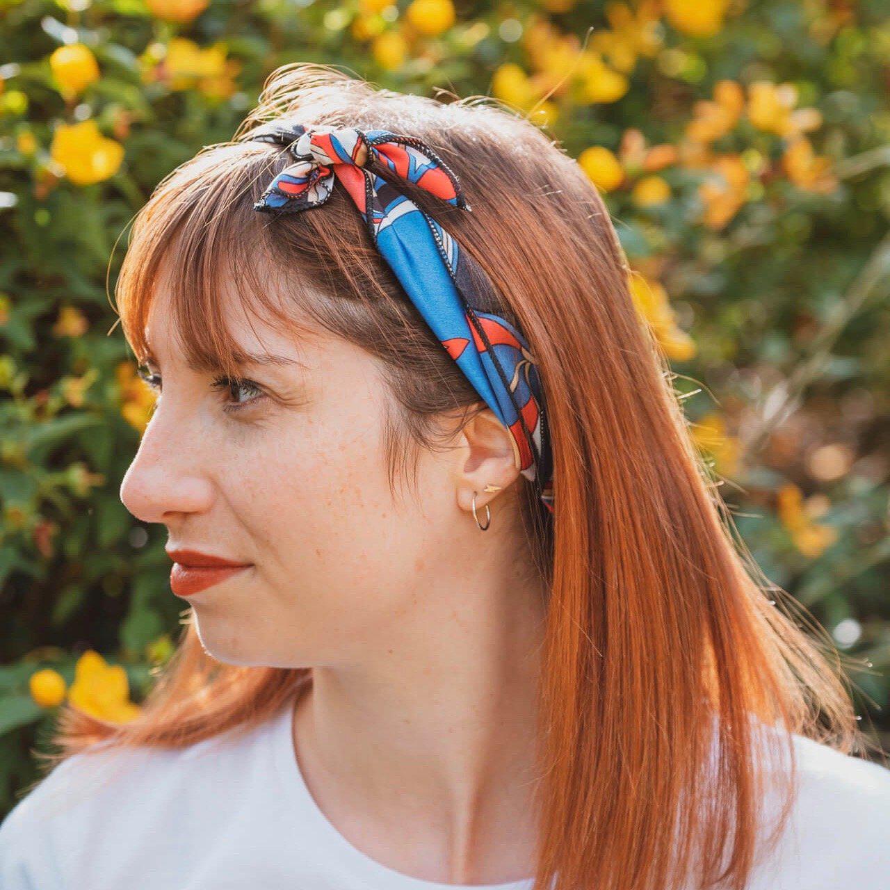 bandana vintage cheveux