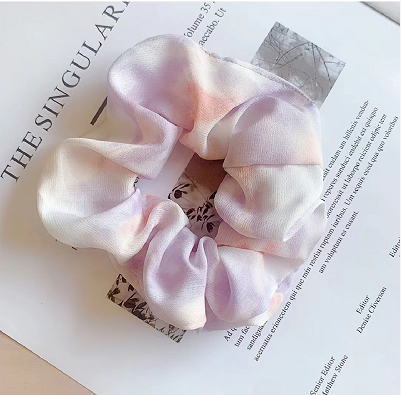 Chouchou Cheveux rose - Claire