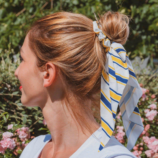 foulard à lignes femme
