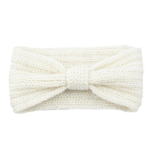 Bandeau Laine Blanc | Adopte un Chouchou